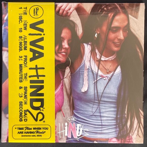 Hinds , Viva Hinds NEW SEALED Compact Disc, CD, Lucky Number, 2024 Girl Rock - Picture 1 of 2